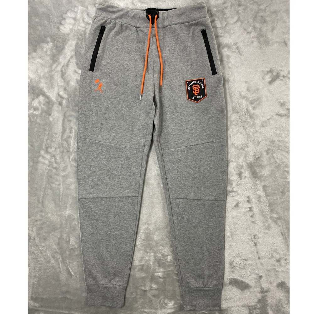 Baseballism San Francisco Giants Jogger Men Medium Gray MLB-FM-M-Sweatpants NWT